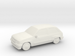 Vauxhall Nova in White Natural Versatile Plastic