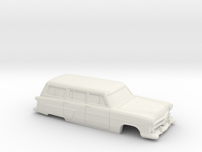 1/48 1952 Ford Crestline Station Wagon Shell in White Natural Versatile Plastic