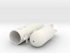 G7 Torpedo V5 in 1 zu 20 in White Natural Versatile Plastic