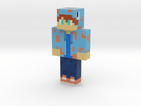 Ice_Gecko | Minecraft toy in Natural Full Color Sandstone