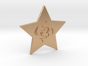 star-pisces in Natural Bronze