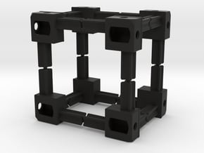 1:14 Container Corners / Ecken für Alfer Profile  in Black Natural Versatile Plastic