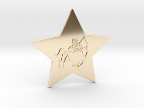 star-sagittarius in 14k Gold Plated Brass