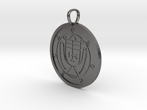 Crocell Medallion in Polished Nickel Steel