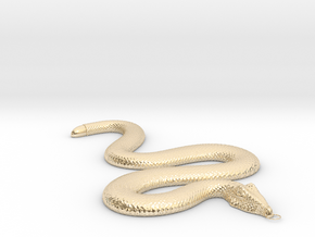 snake in 14k Gold Plated Brass