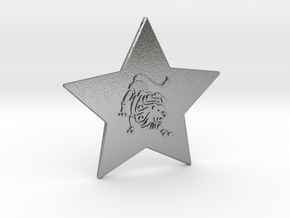 star-leo in Natural Silver