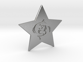 star-pisces in Natural Silver