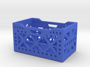 Scale Storage Crate in Blue Processed Versatile Plastic