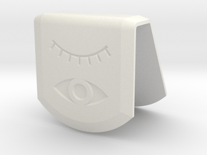 Webcam Cover for iMac and iMac Pro (Models 2012-20 in White Premium Versatile Plastic