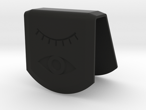 Webcam Cover for iMac and iMac Pro (Models 2012-20 in Black Premium Versatile Plastic