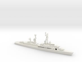 1/600 Scale USS Goodrich DDR-831 in White Natural Versatile Plastic