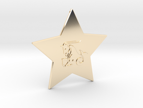 star-capricorn in 14K Yellow Gold