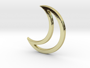 test moon in 18K Yellow Gold