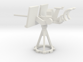 1/48 Scale 20mm Gun Mount Mk10 in White Natural Versatile Plastic