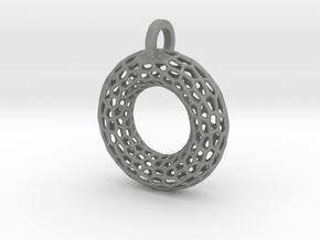 Torus Pendant in Gray PA12