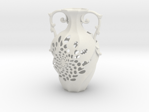 Vase 175019 in White Natural Versatile Plastic