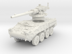 M1128 Stryker scale 1/100 in White Natural Versatile Plastic
