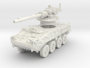 M1128 Stryker scale 1/87 in White Natural Versatile Plastic