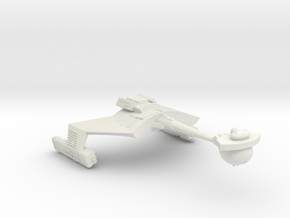 3125 Scale Klingon D6M Mauler Cruiser WEM in White Natural Versatile Plastic