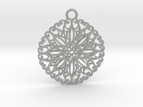 Ornamental pendant no.5 in Aluminum