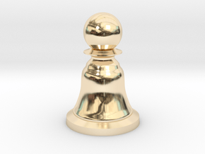 Pawn Black - Bell Series in 14K Yellow Gold