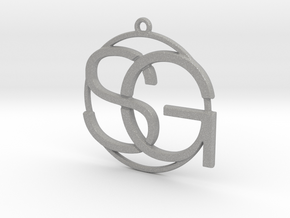 S&G Monogram in Aluminum