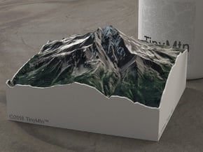 Mt. Jefferson, Oregon, USA, 1:50000 Explorer in Natural Full Color Sandstone