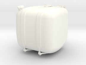 THM 00.3102-050-R Fuel tank Tamiya Actros in White Processed Versatile Plastic