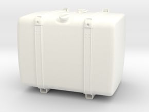 THM 00.4102-072 Fuel tank in White Processed Versatile Plastic