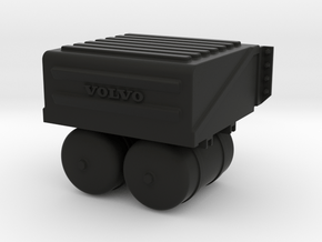 THM 00.5802 Battery box Tamiya Volvo FH12 in Black Natural Versatile Plastic