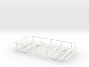 THM 07.0011 Roof rack small right angled Tamiya tr in White Processed Versatile Plastic