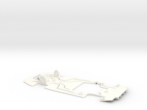 Porsche 911 GT1 (Fly Car Model) in White Processed Versatile Plastic