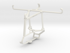 Controller mount for Steam &  Umidigi F1 - Top in White Natural Versatile Plastic