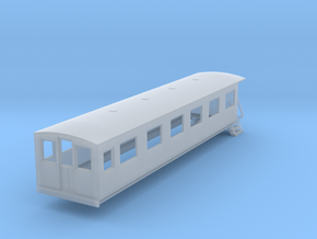 o-148fs-bermuda-railway-pullman-coach in Tan Fine Detail Plastic