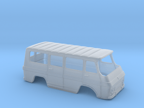 Rocar TV 12 M Body - Romanian Minibus Scale 1:160 in Smooth Fine Detail Plastic