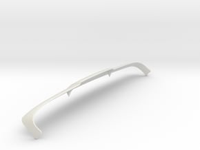 K100-visor-v2 in White Natural Versatile Plastic