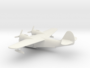 Grumman G-21 Goose in White Natural Versatile Plastic: 1:64 - S