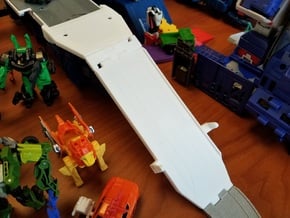 Titans Return Fort Max Folding Ramp in White Natural Versatile Plastic