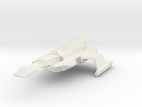 2500 Klingon L-24 class in White Natural Versatile Plastic