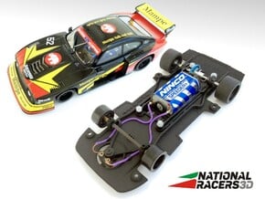 3D chassis - Fly Ford Capri RS Turbo (Combo) in Black Natural Versatile Plastic