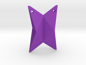 Ship-folded in Purple Processed Versatile Plastic