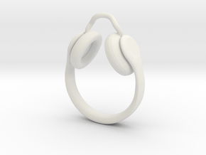 Headphones Jewel UD in White Natural Versatile Plastic