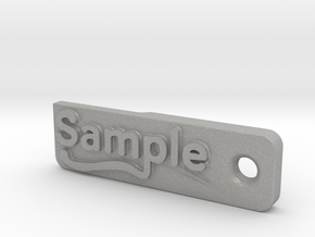 Material Sample - Sample Stand (ALL MATERIALS) in Aluminum