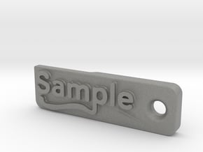 Material Sample - Sample Stand (ALL MATERIALS) in Gray PA12