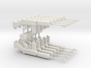 L1A1RifleSet in White Natural Versatile Plastic