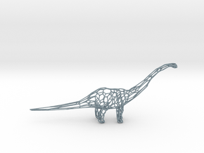 Wire Dinosaur in Natural Full Color Sandstone