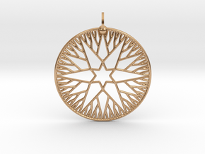 Rootstar Pendant in Polished Bronze