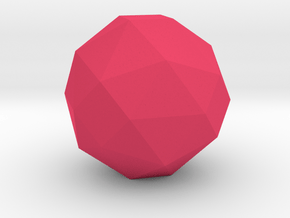 geommatrix 72mm f54 polyhedron in Pink Processed Versatile Plastic