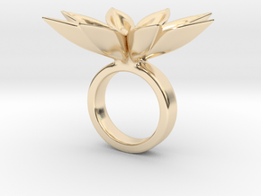 Floachi small - Bjou Designs in 14k Gold Plated Brass