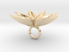 Floachi big - Bjou Designs in 14k Gold Plated Brass